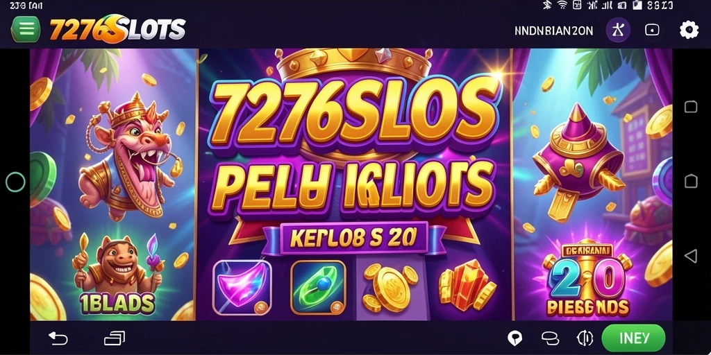 Tampilan menarik dari gameplay Slot 7276SLOTS yang menghibur.