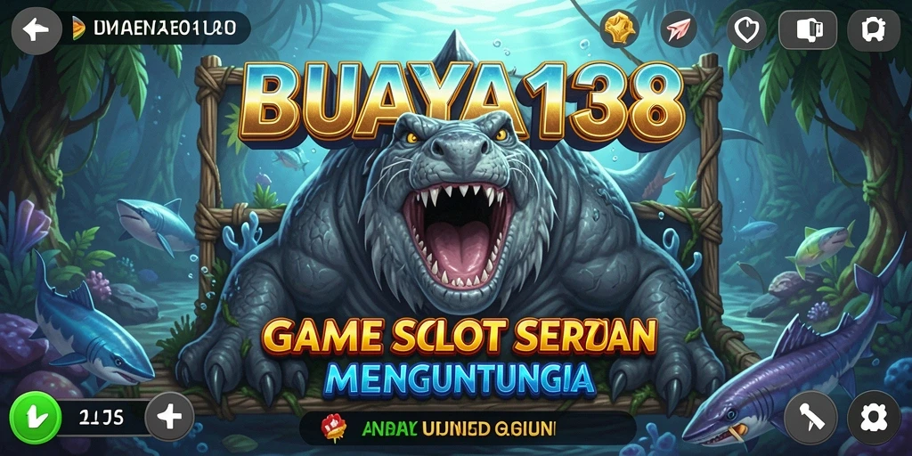 Tampilan menarik dari gameplay Slot BUAYA138 yang seru.