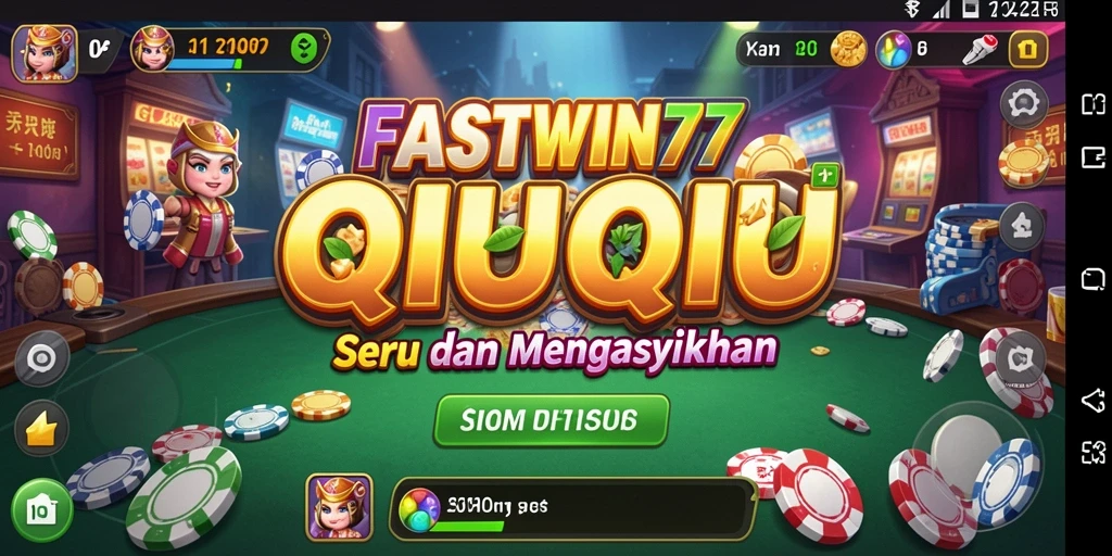 Gameplay seru QiuQiu di FASTWIN77.