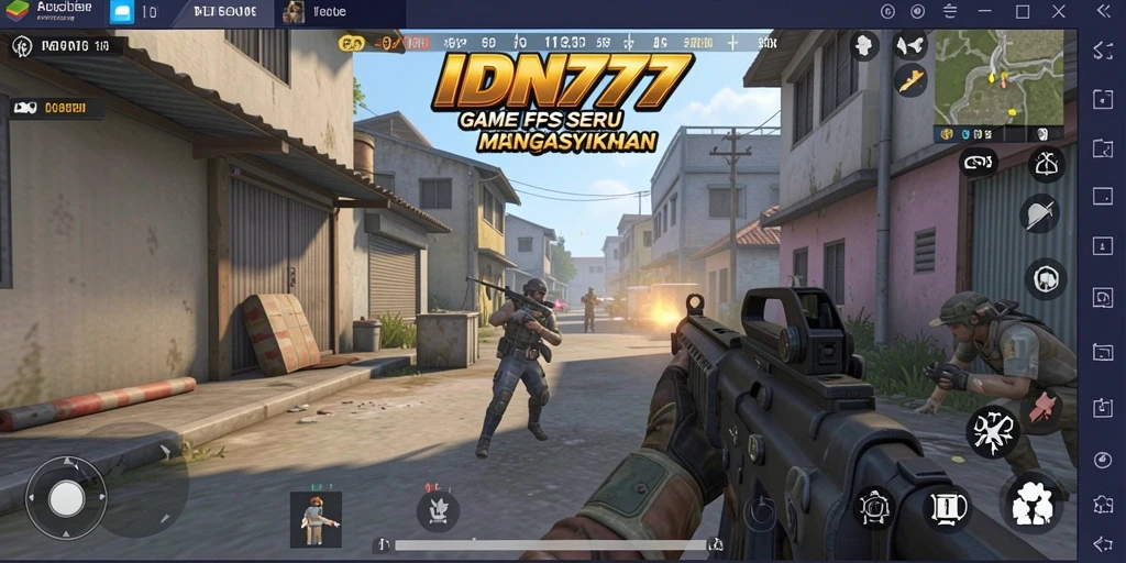 Tampilan gameplay seru dan mendebarkan dari IDN777.