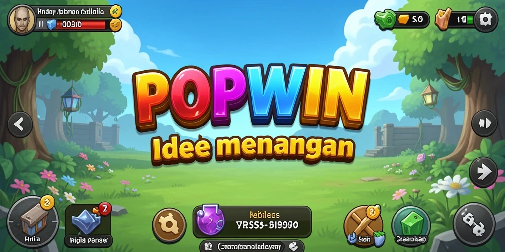 Tampilan gameplay <strong>POPWIN</strong> yang menawan dan menghibur.