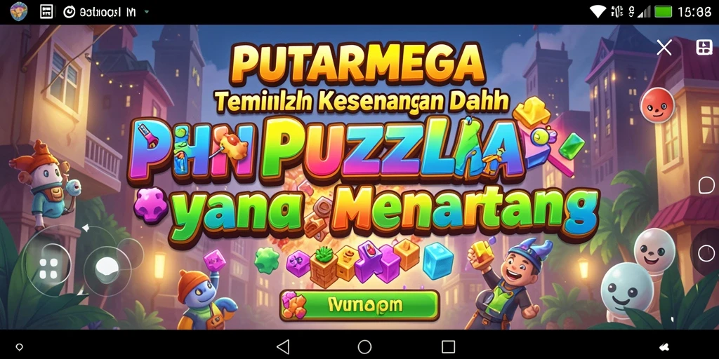 Tampilan gameplay PUTARMEGA yang mendebarkan dan penuh tantangan.