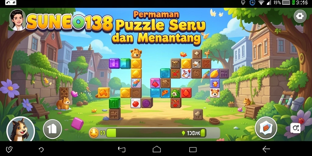 Tangkapan layar permainan SUNEO138 yang menampilkan tampilan gameplay Puzzle.