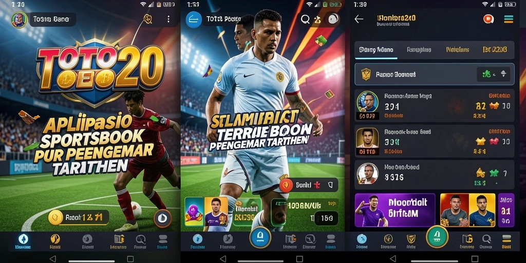 Tampilan gameplay TOTO20 yang menarik untuk taruhan olahraga.